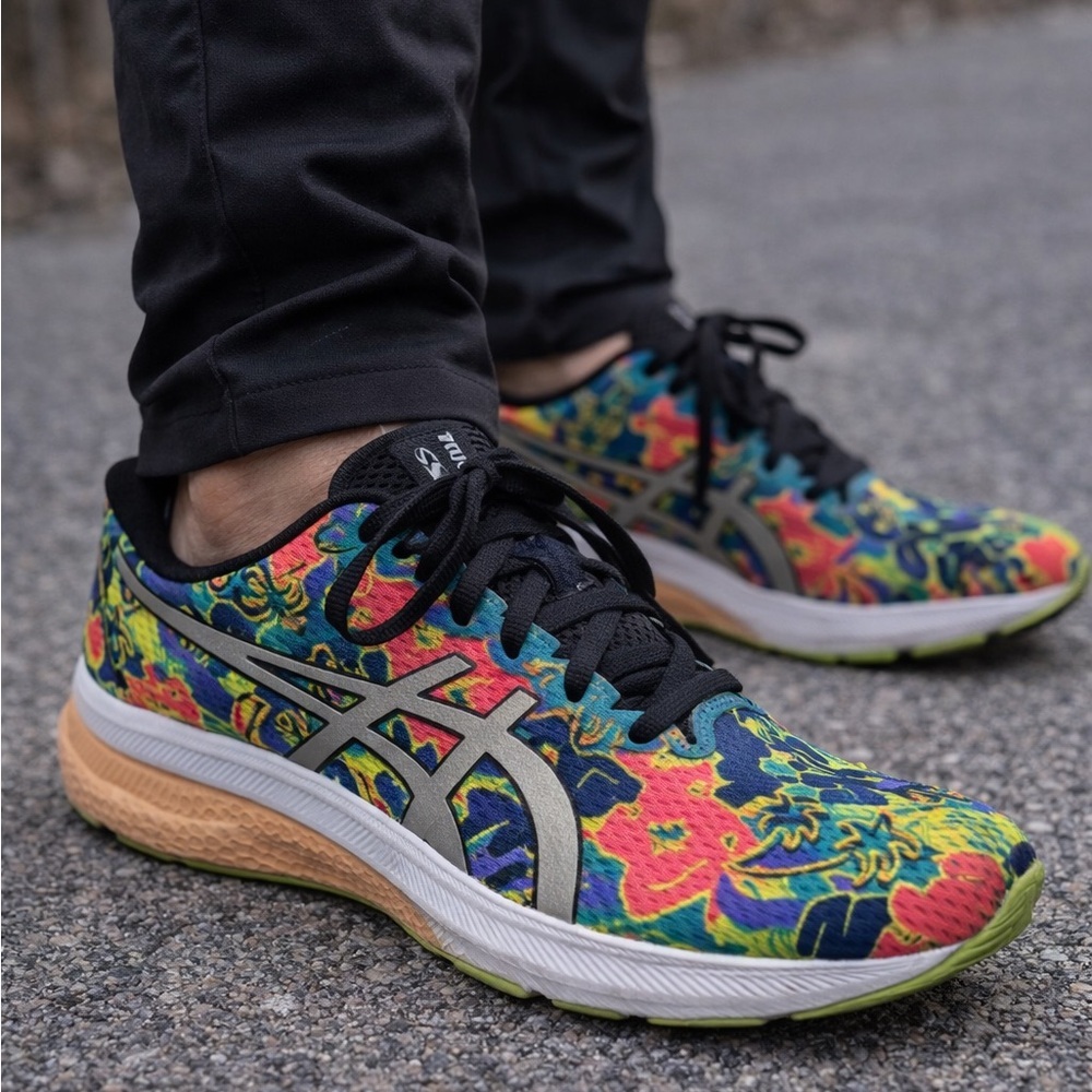 ASICS GT-2000 11 Men’s Running Shoes US 12 Stability Support Colorful